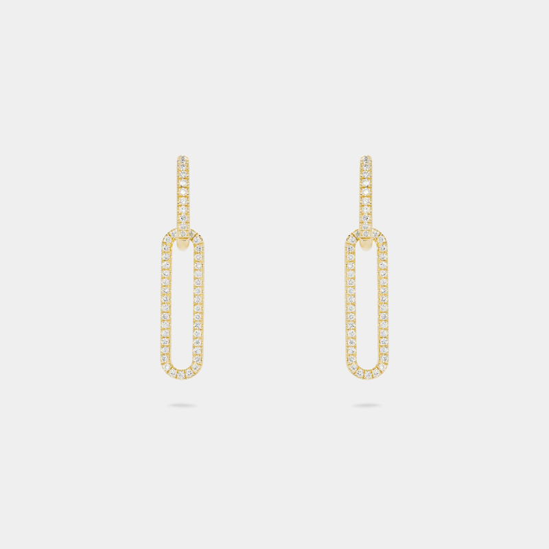 mc7e1 double link hoops earrings jewels