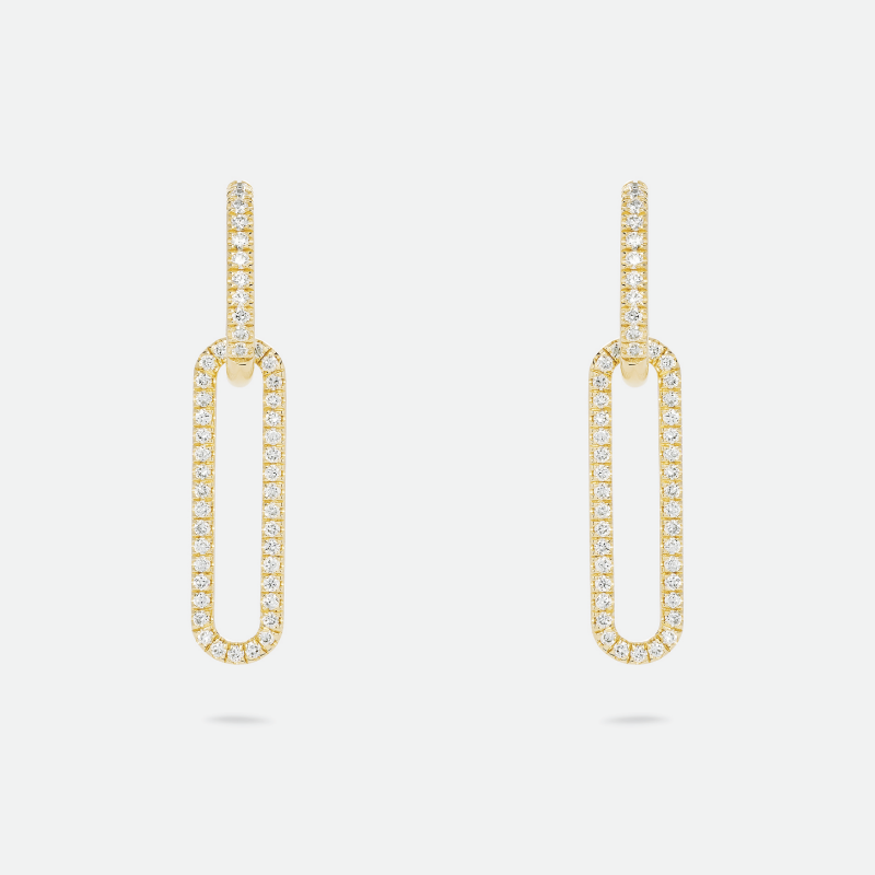 mc7e1 double link hoops earrings jewels