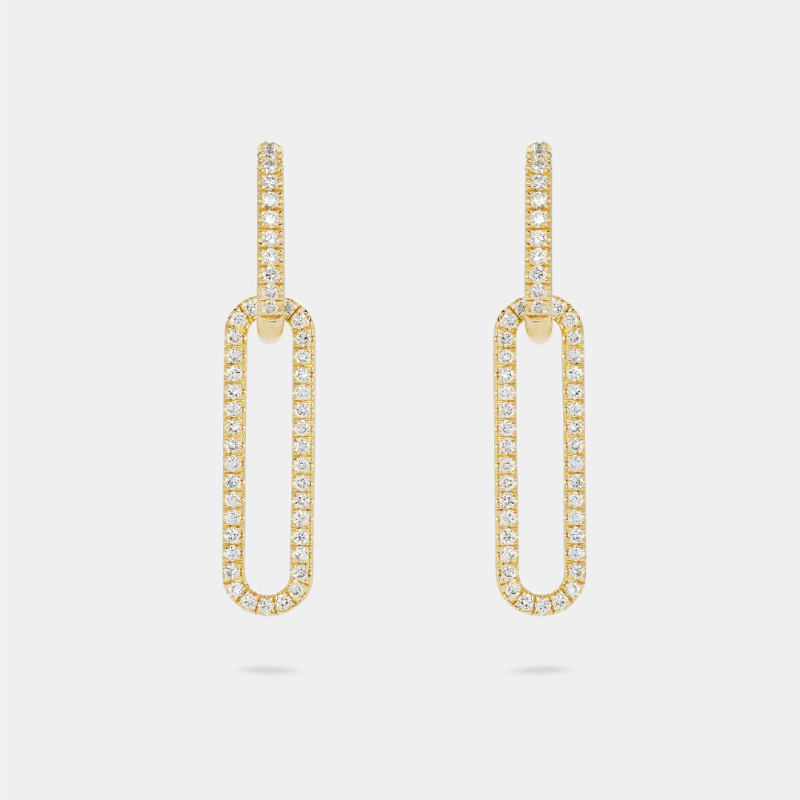 mc7e1 double link hoops earrings jewels