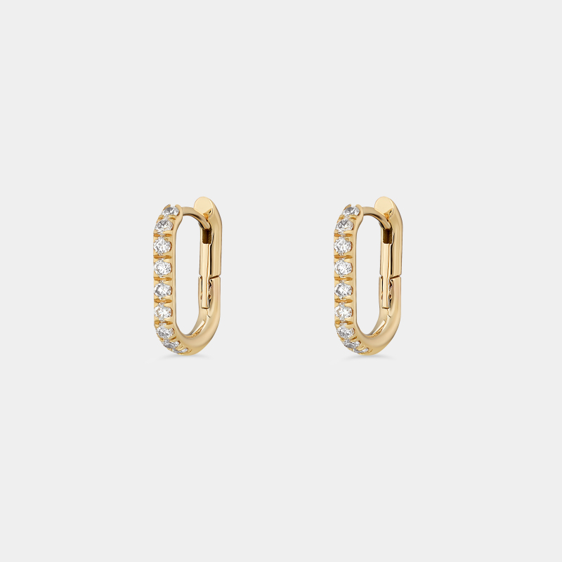 mc7e2 links collection single small hoop earrings jewels