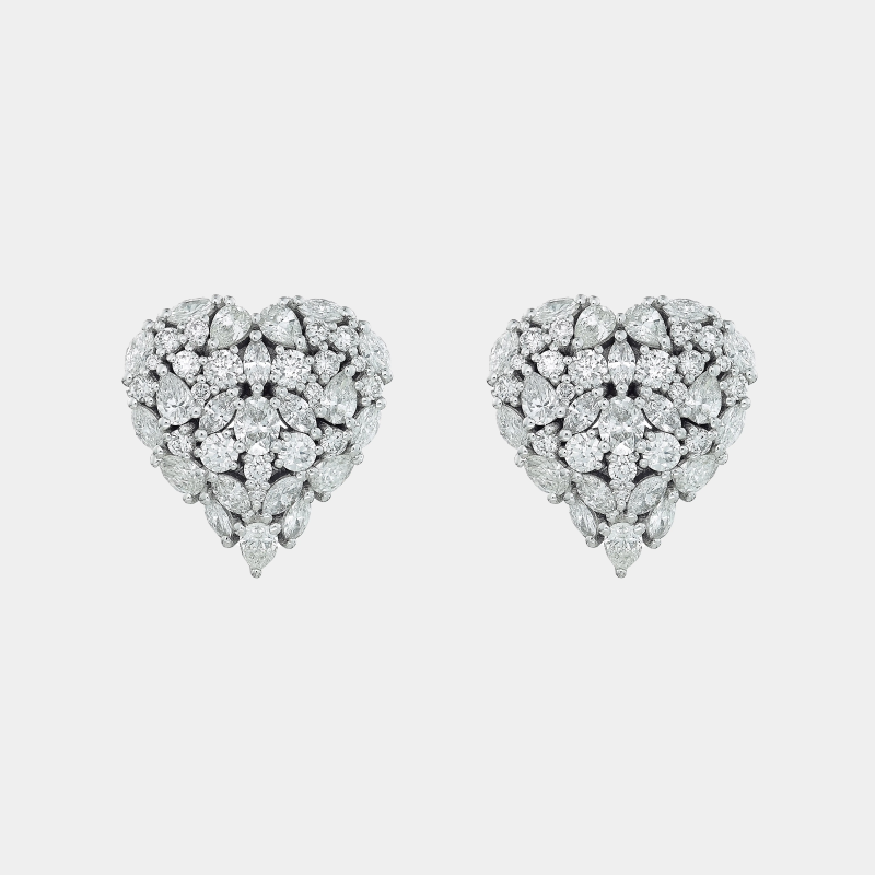 mc15e multi shape of love stud earrings jewels