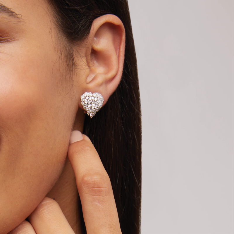 mc15e multi shape of love stud earrings jewels