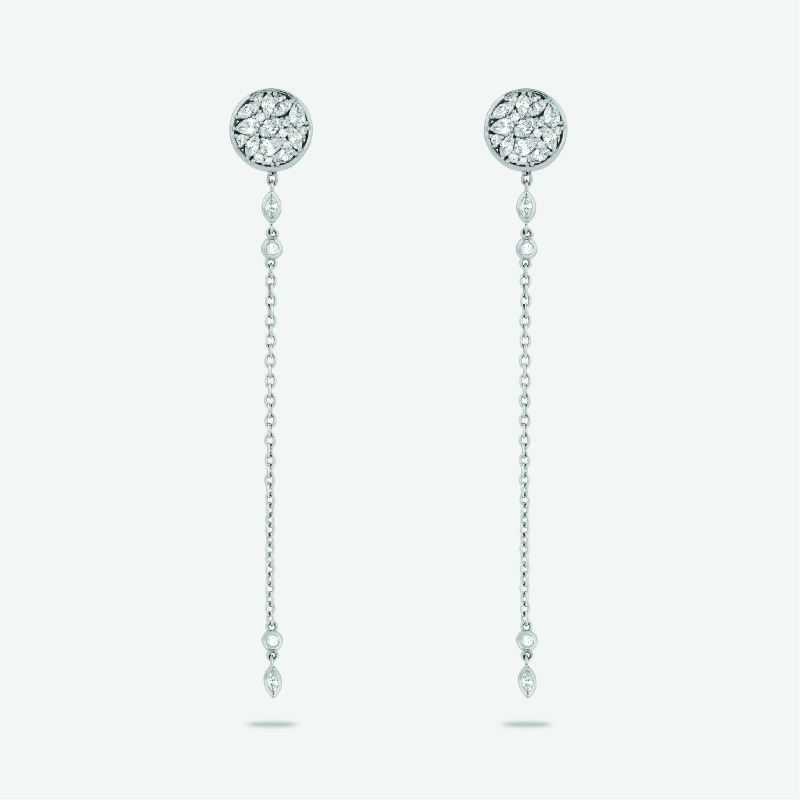mc16e1 round signet 2 in 1 drop stud earrings jewels