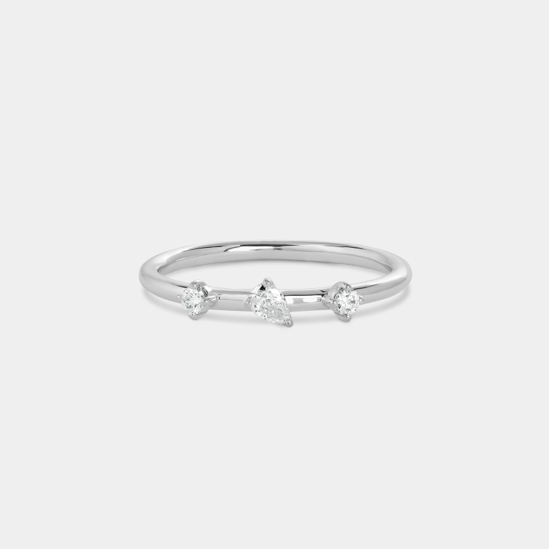 m19r1 minimal pear single ring jewels