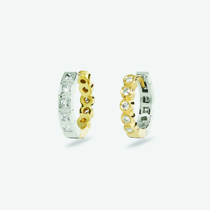 m22e1 duo hoop earrings jewels