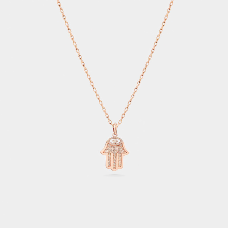 h20n2 lucky hamsa necklace jewels