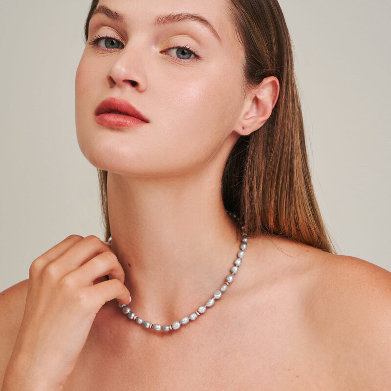 m34n3 grey pearl necklace s jewels