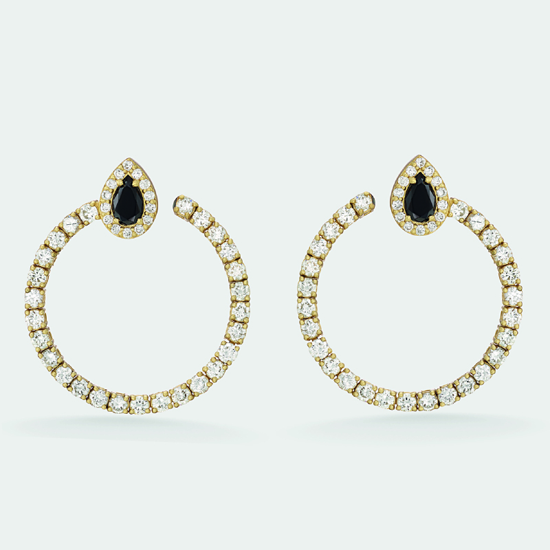 m33e1 medusa earrings jewels