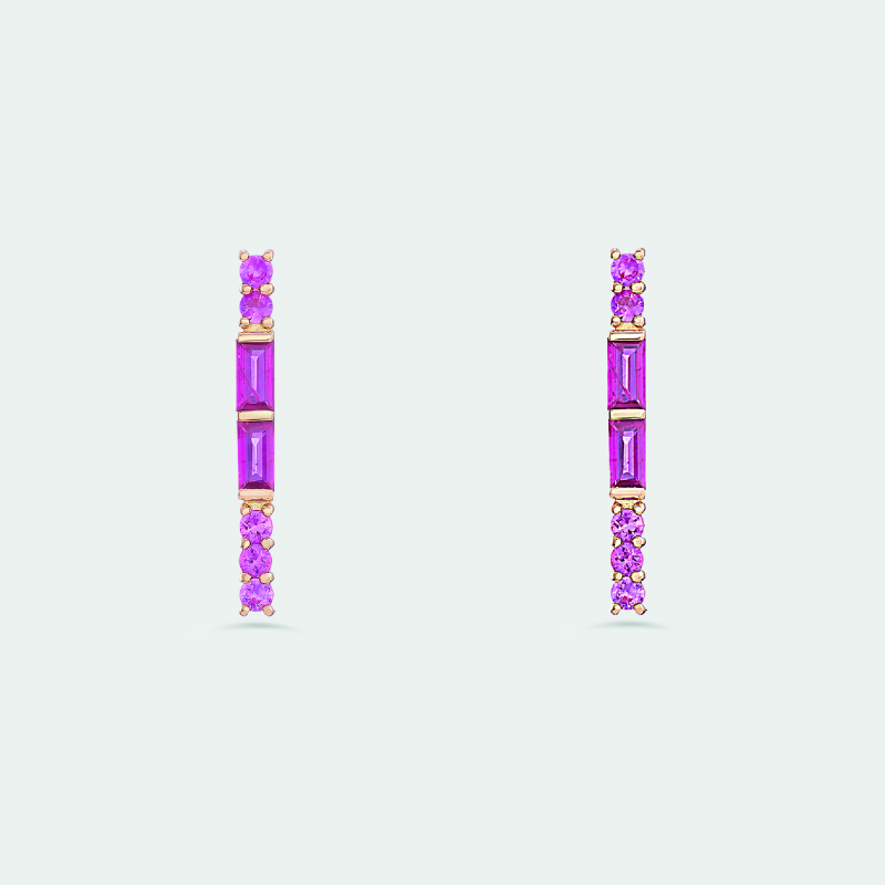 m36e1 pink luster earrings jewels