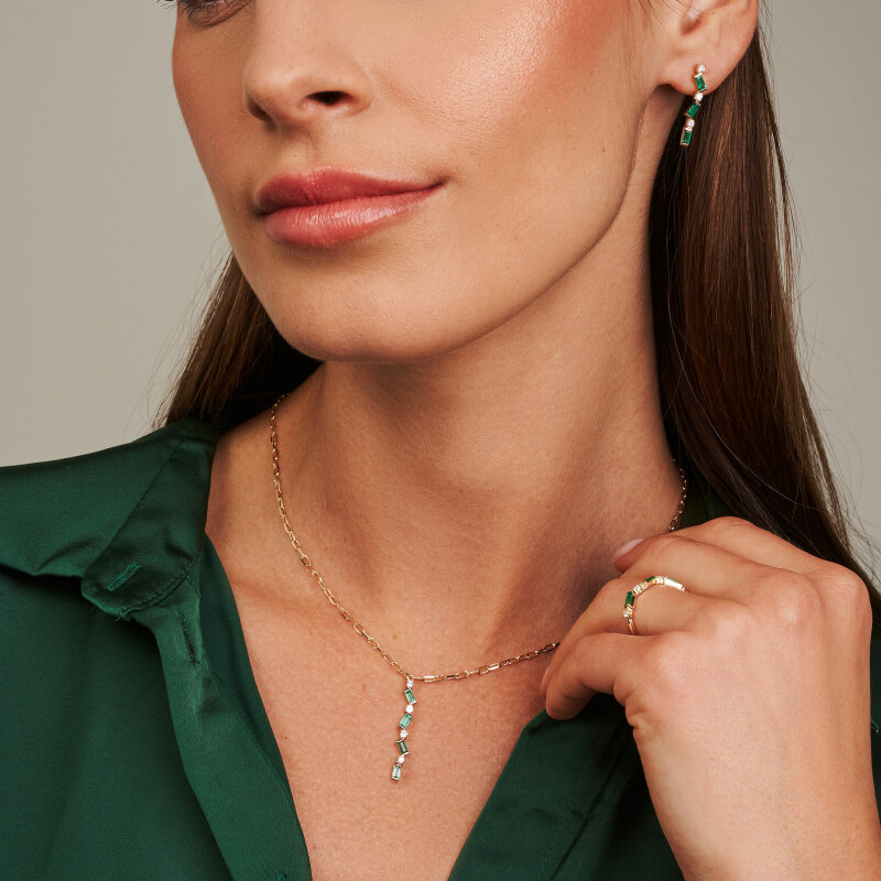 m29n allure emerald necklace jewels