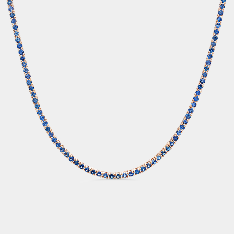 h14n3 classic riviera necklace blue jewels