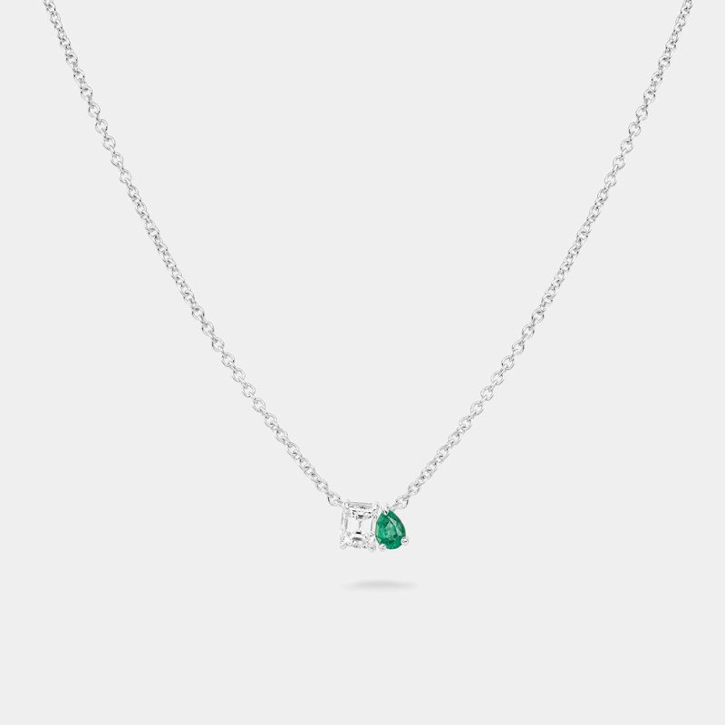 m45ne sublime emerald necklace jewels