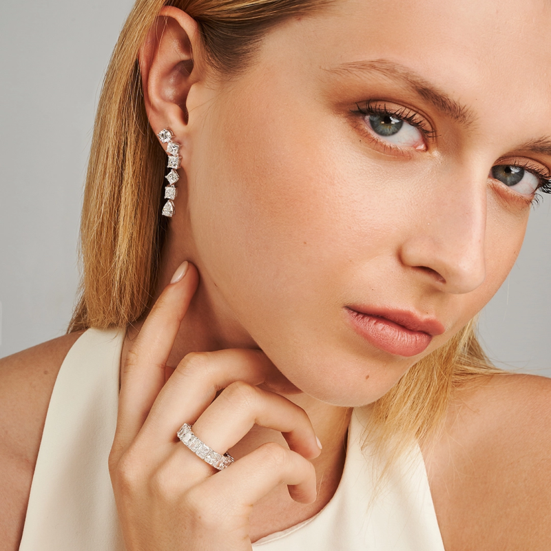 mc1re3 radiant multishape riviera earrings jewels