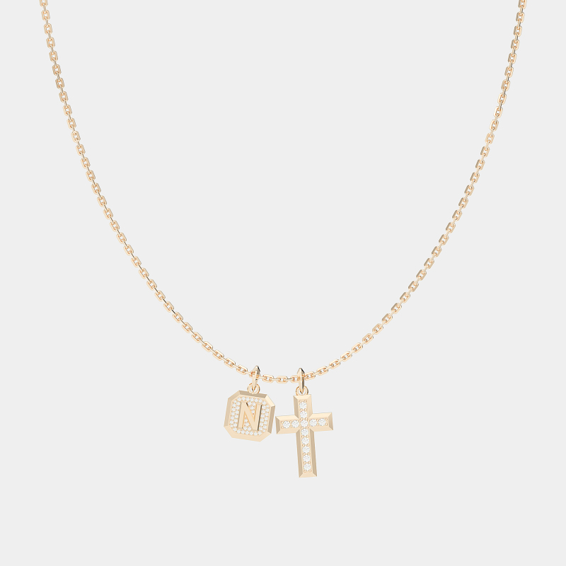 hc15n1 exclusive cross pendant necklace jewels