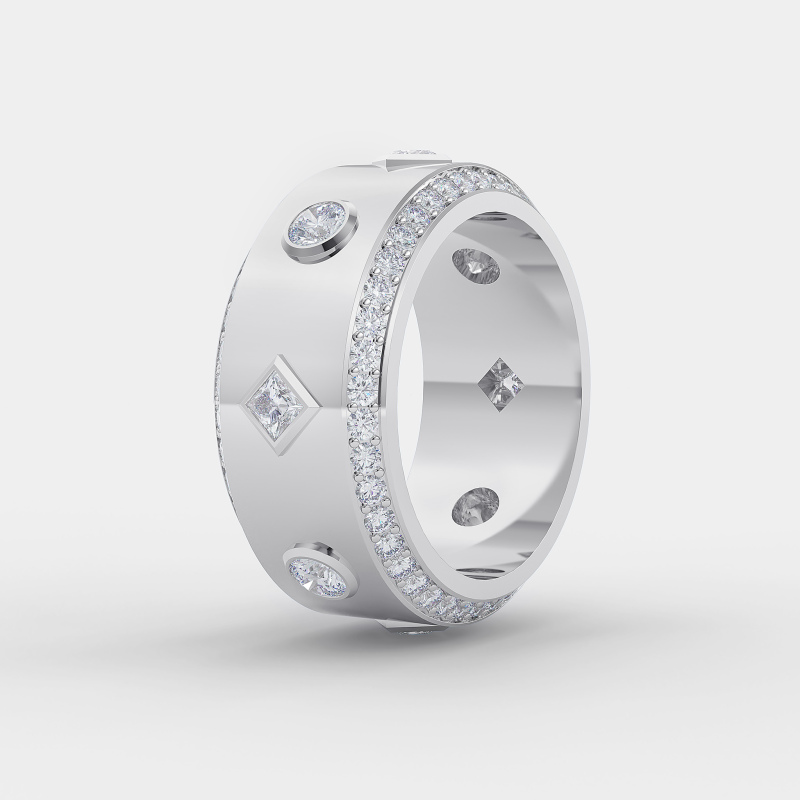 hc3r level ring band jewels