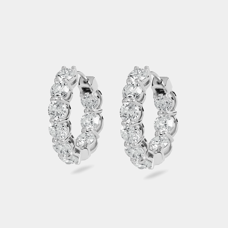 mc1roh round diamond hoop earrings jewels