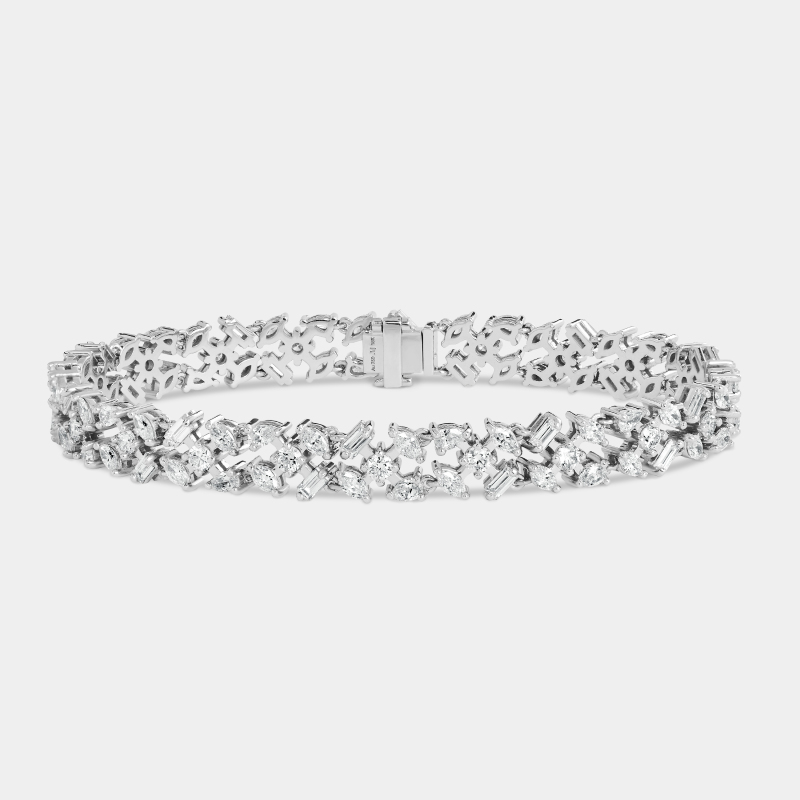 mc3b3 multi shape diamonds bracelet iii jewels